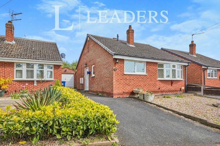 2 Bedroom Bungalow To Rent In Ayr Close, Spondon, Derby, DE21