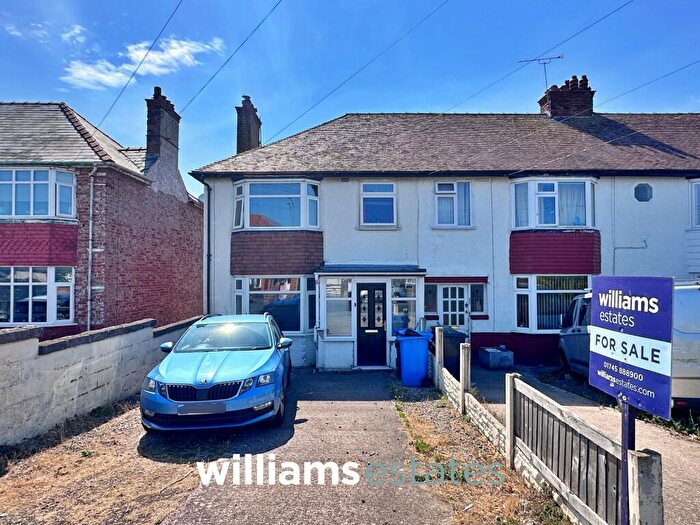 3 Bedroom Semi-Detached House For Sale In Victoria Road, Prestatyn, LL19