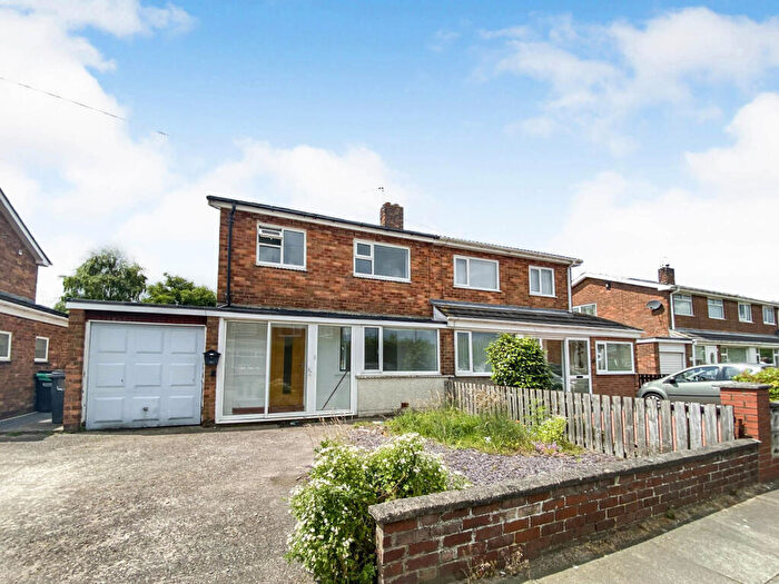 3 Bedroom Semi Detached House To Rent In Glendale Avenue, Stakeford, Choppington, Northumberland, NE62