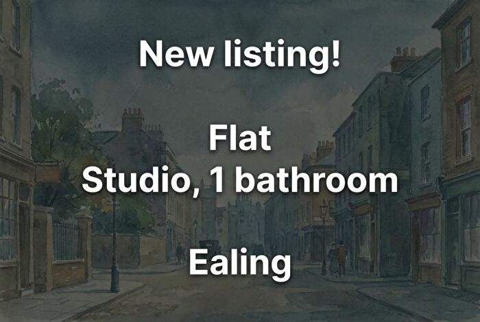 Studio To Rent In Madeley Road, London, W5