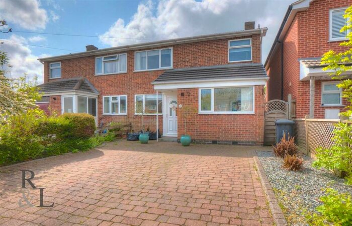 3 Bedroom Semi-Detached House To Rent In Grange Close, Ashby-de-la-Zouch, Leicestershire, LE65