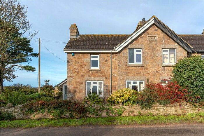 3 Bedroom Semi-Detached House For Sale In Badgers Cross, Gulval, TR20
