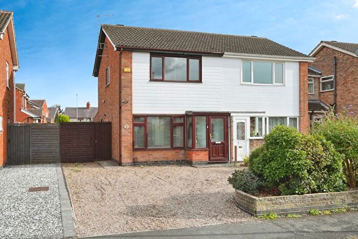 3 Bedroom Semi-detached House For Sale In St. Denys Crescent, Ibstock, Leicestershire, LE67