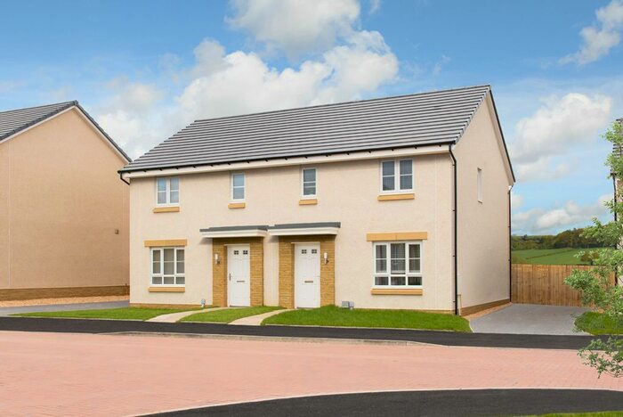 3 Bedroom Semi-detached House For Sale In "Thurso" At Harvester Avenue, Cambuslang, Glasgow, G72