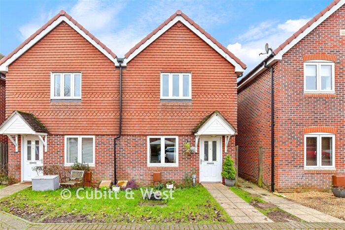 2 Bedroom Semi-Detached House For Sale In Hazel Copse, Hambrook, Chichester, West Sussex, PO18