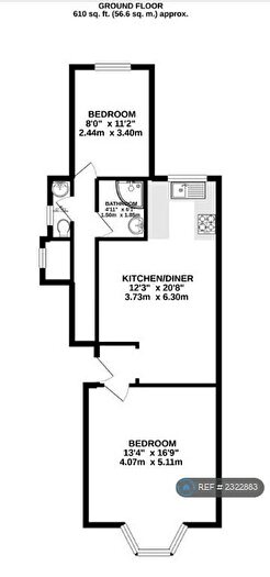 2 Bedroom Flat To Rent In Stuart Crescent, London, N22