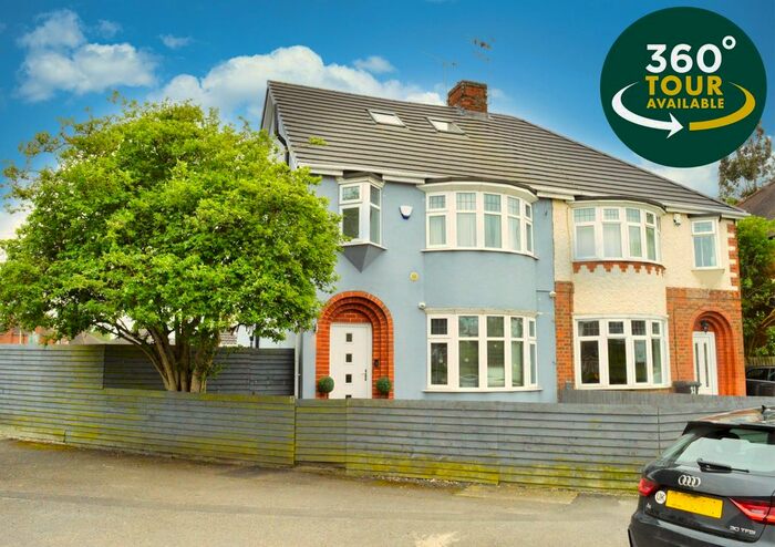 4 Bedroom Semi-Detached House To Rent In Palmerston Boulevard, Knighton, Leicester, LE2