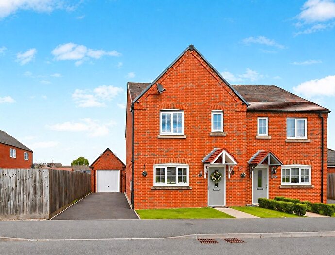 3 Bedroom Semi Detached House For Sale In Langton Park, Eccleshall, Stafford, Staffordshire, ST21