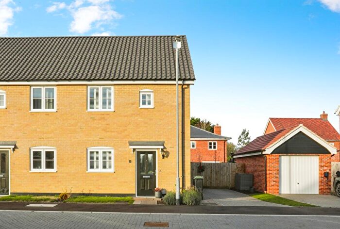 2 Bedroom Semi-Detached House For Sale In Talbot Road, Laxfield, Woodbridge, IP13