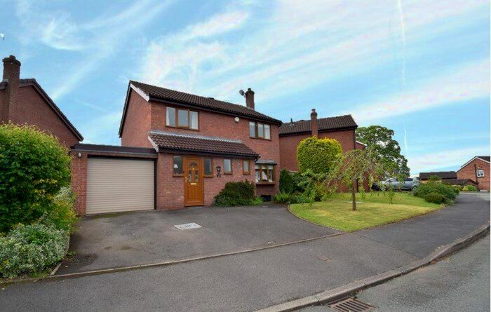 4 Bedroom Detached House For Sale In Edward German Drive, Whitchurch, SY13