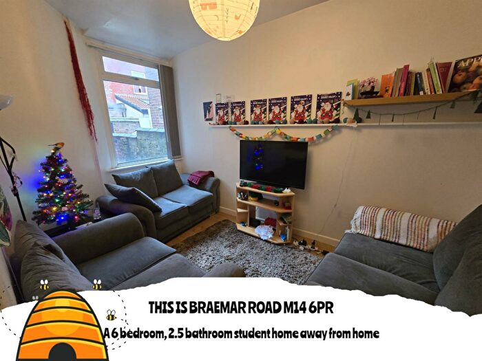 6 Bedroom Terraced House To Rent In Braemar Road Manchester, M14
