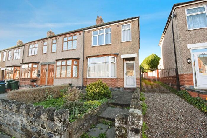 2 Bedroom End Of Terrace House For Sale In Hartland Avenue, Wyken, Coventry, CV2