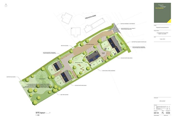 Plot For Sale In Trevoya Park, Boyton, PL15