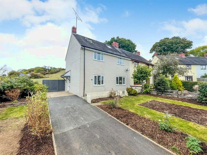 4 Bedroom Semi-Detached House For Sale In Pentre Gwyn, Trewern, Welshpool, Powys, SY21