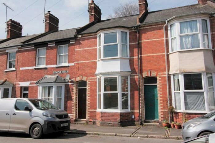 2 Bedroom Terraced House To Rent In Temple Road, St. Leonards, Exeter, EX2