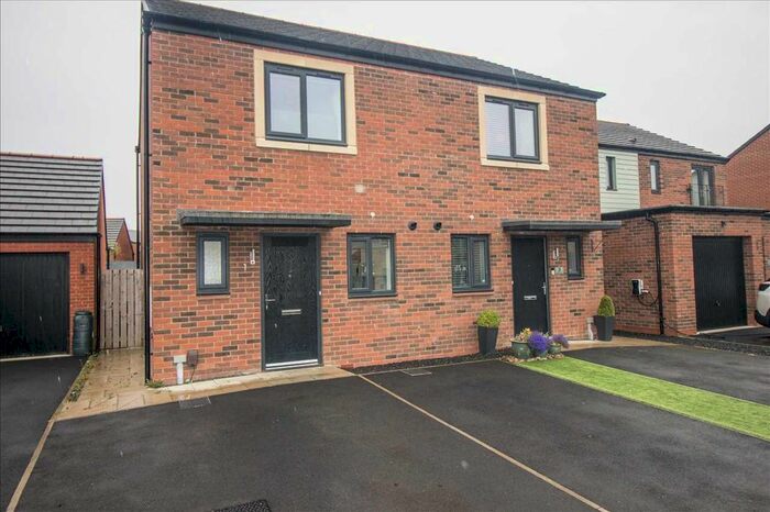 2 Bedroom Semi-Detached House To Rent In Hundleby Court, St. Nicholas Manor, Cramlington, NE23