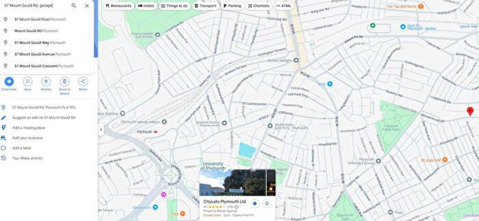 Garage / Parking To Rent In Mount Gould Road Workshop Space, PL4