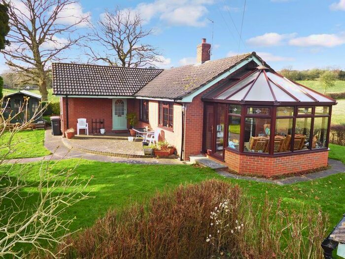 2 Bedroom Detached Bungalow For Sale In Lower Road, Ashley, Market Drayton, TF9