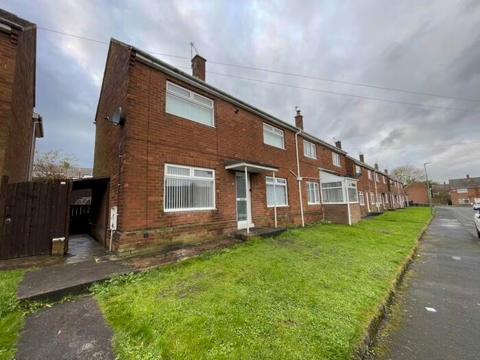 2 Bedroom Semi-Detached House To Rent In Findon Avenue, Sacriston, Durham, DH7