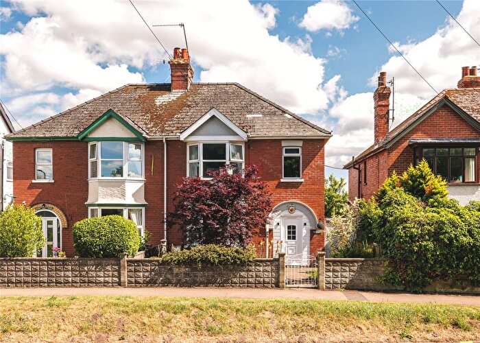 3 Bedroom Semi-Detached House For Sale In Ledbury Road, Ross-On-Wye, Herefordshire, HR9