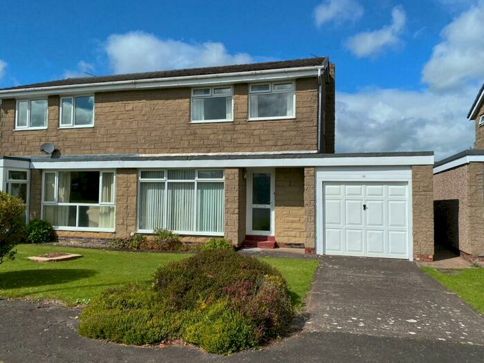 3 Bedroom Semi-Detached House For Sale In Cheviot Lodge, Longframlington, Morpeth, NE65