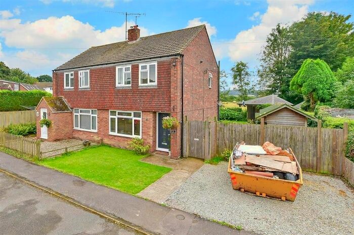 2 Bedroom Semi-Detached House For Sale In St. Cosma's Close, Challock, Ashford, Kent, TN25