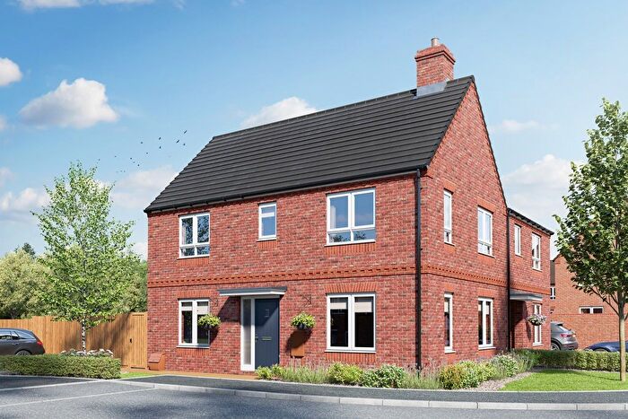 3 Bedroom Semi Detached House For Sale In "The Aynesdale - Plot " At Church Rise, Ipsley Church Lane, Redditch, B98