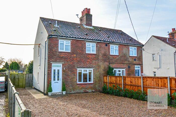 2 Bedroom Semi-Detached House For Sale In Chapel Terrace, Smallburgh, Norfolk, NR12
