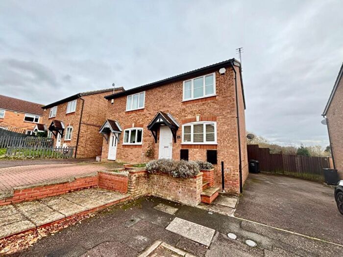 2 Bedroom Semi Detached House For Sale In Worcester Close, Little Billing, Northampton, NN3