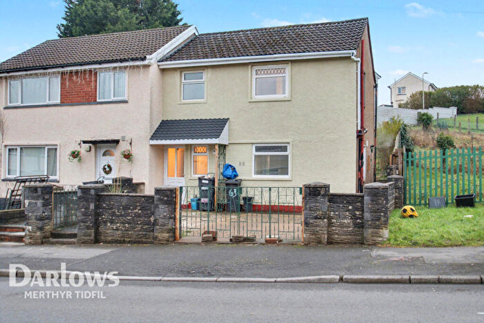 3 Bedroom End Of Terrace House To Rent In Gurnos Road, Merthyr Tydfil, CF47