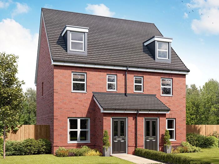 3 Bedroom Semi-Detached House For Sale In "The Saunton" At Common Lane, Knottingley, WF11