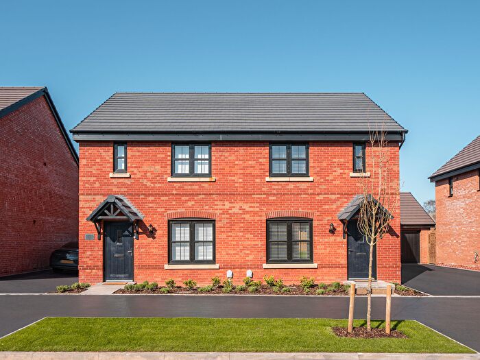 2 Bedroom Semi-detached House For Sale In "The Addlebrough" At Cricket Lane, Lichfield, WS14