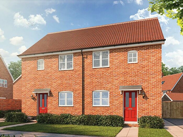 2 Bedroom Semi-Detached House For Sale In The Elms, Woolpit, Suffolk, IP30