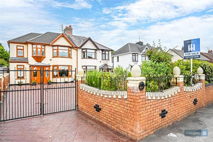 3 Bedroom Semi-Detached House For Sale In Church Road, Roby, Liverpool, Merseyside, L36