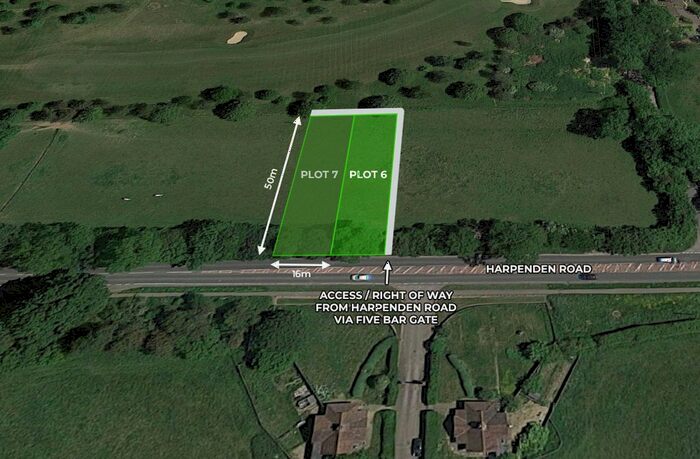 Land For Sale In Plot, Land Adjacent To Foxwood Lodge, Harpenden Road, St. Albans, Hertfordshire, AL3