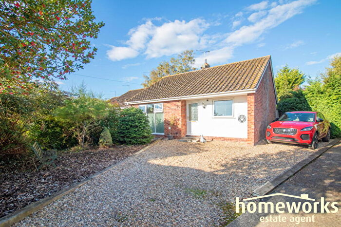 2 Bedroom Semi-Detached Bungalow For Sale In Elm Close, North Elmham, Dereham, NR20
