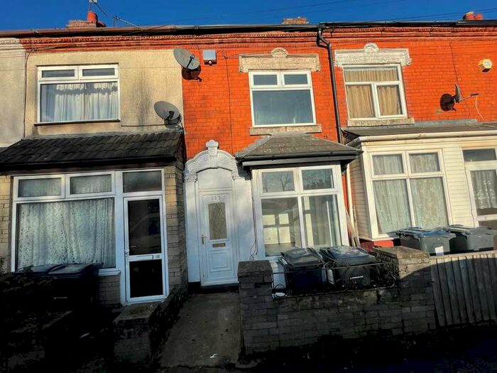 2 Bedroom Terraced House To Rent In Formans Road, Sparkhill, Birmingham, B11