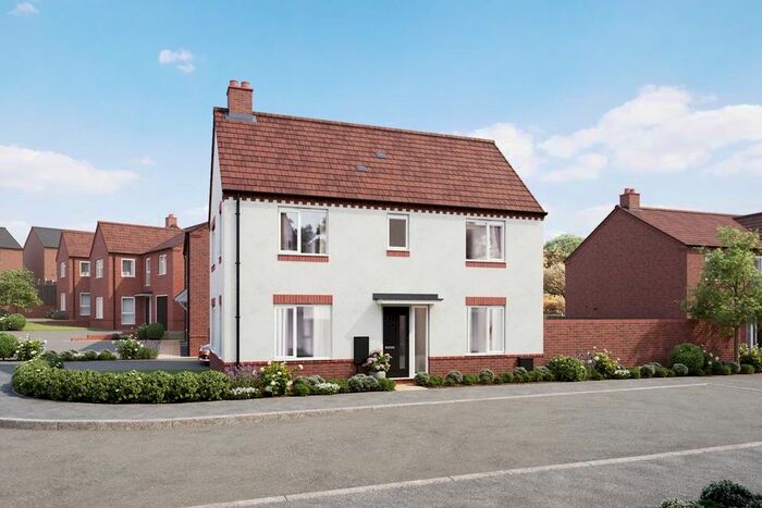3 Bedroom Detached House For Sale In "The Aynesdale - Plot " At Rockcliffe Close, Church Gresley, Swadlincote, DE11