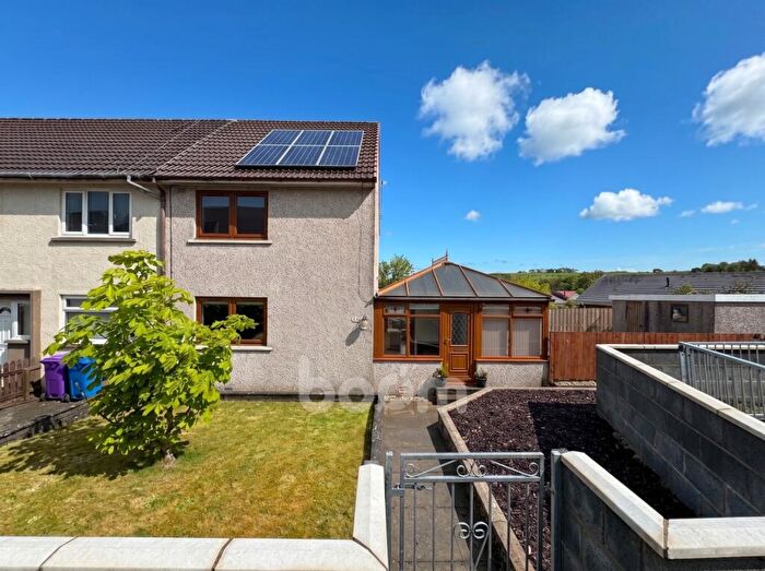 2 Bedroom End Of Terrace House For Sale In Reid Avenue, Dalry, KA24