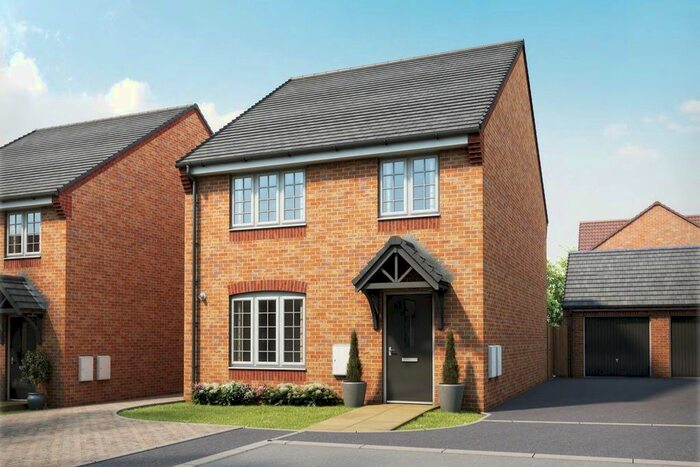 4 Bedroom Detached House For Sale In "The Midford - Plot " At Appledown Meadow, Off Bennetts Road, Keresley, CV7