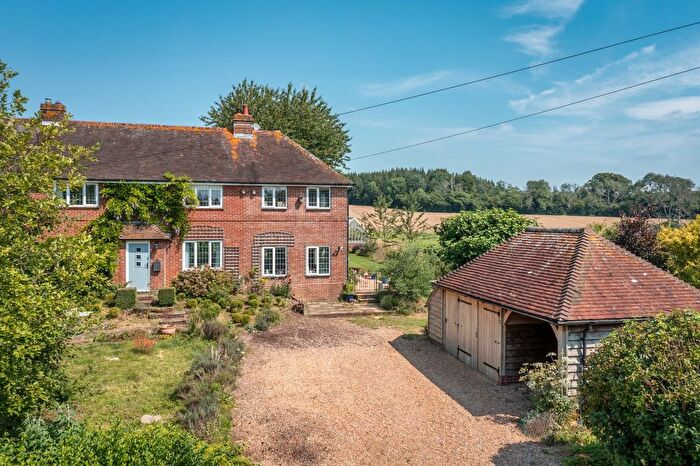 4 Bedroom Semi-Detached House For Sale In Hucksholt Farm Cottages, Compton, Chichester, West Sussex, PO18