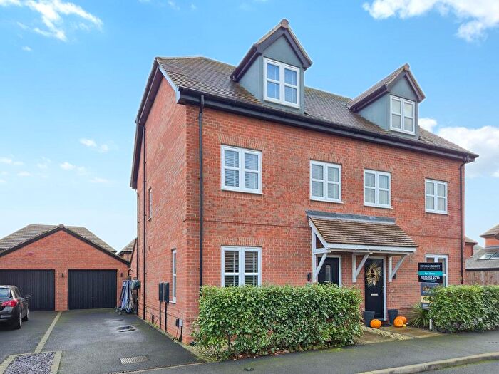 3 Bedroom Semi-Detached House For Sale In Le May Drive, Hugglescote, Leicestershire, LE67