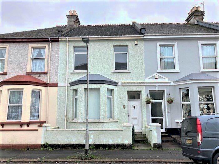 3 Bedroom Terraced House To Rent In Palmerston Street, Stoke, Plymouth PL1