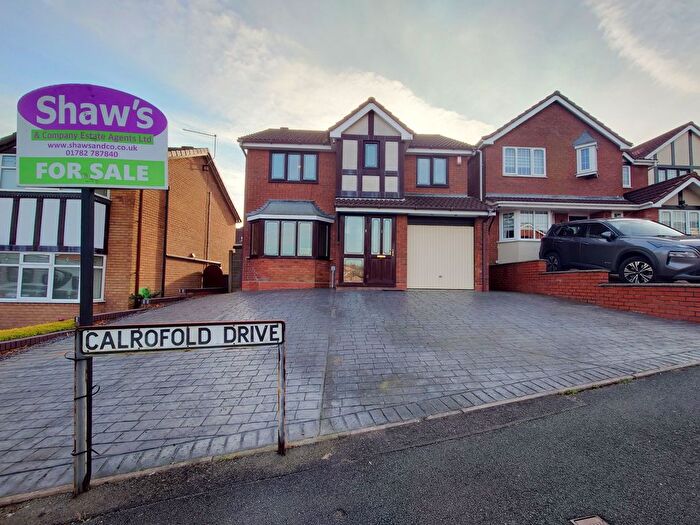4 Bedroom Detached House For Sale In Calrofold Drive, Waterhays, Newcastle, ST5