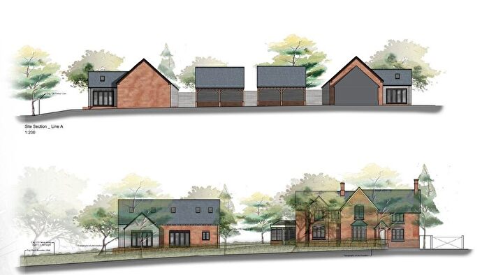 Detached House For Sale In The Gables, Chapel Lane, Sharnford, Sharnford, Leicestershire, LE10