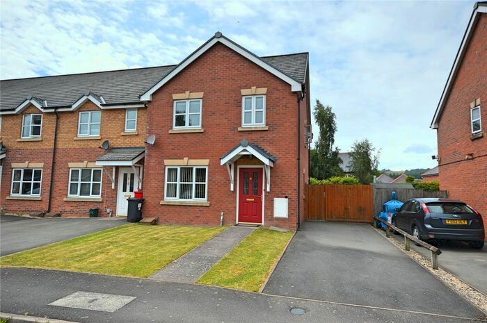 3 Bedroom End Of Terrace House For Sale In Long Meadow, Abermule, Montgomery, Powys SY15