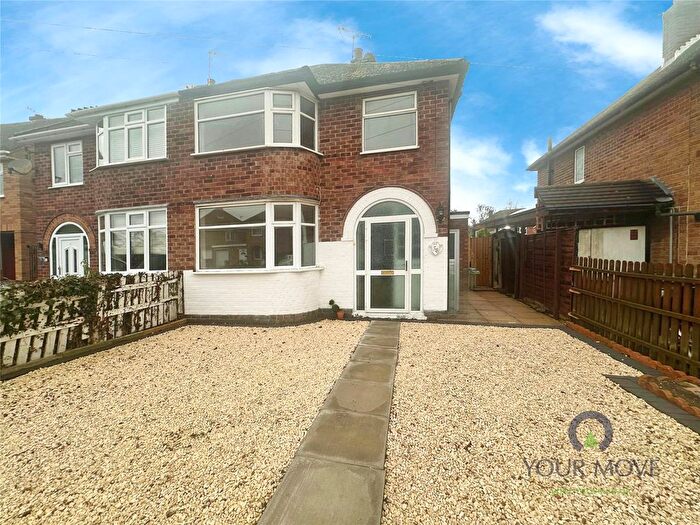 3 Bedroom Semi Detached House For Sale In The Fairway, Blaby, Leicester, Leicestershire, LE8