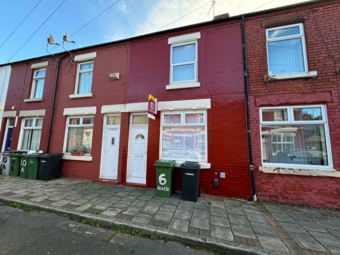 2 Bedroom Terraced House To Rent In Acacia Grove, Seacombe, Wirral, CH44