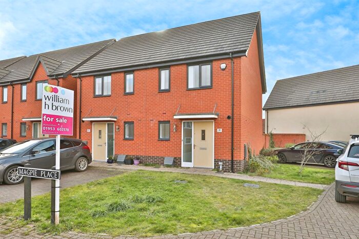 2 Bedroom Semi-Detached House For Sale In Magpie Place, Wymondham, NR18