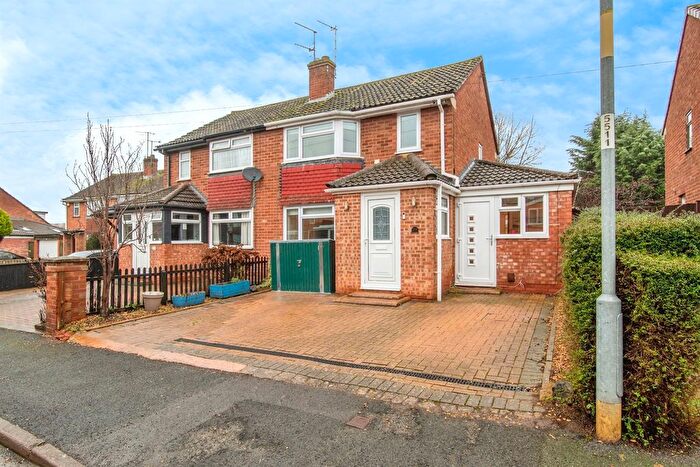 2 Bedroom Semi Detached House For Sale In Wolsey Close, Worcester, WR4
